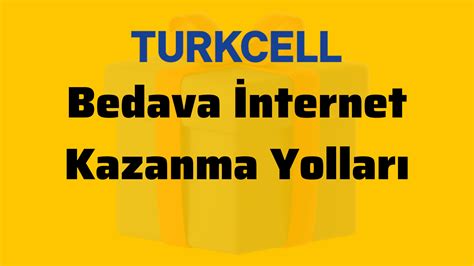 Turkcell Bip Bedava İnternet Kazanma Yolları