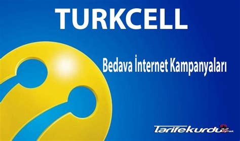 Turkcell Bedava İnternet Kampanyaları