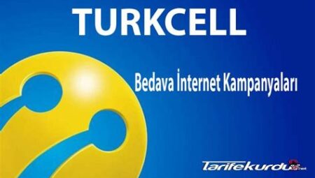 Turkcell Bedava İnternet Kampanyaları