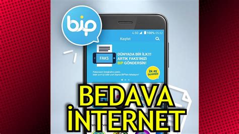 Turkcell Bip Kullanarak Bedava İnternet Kazanma