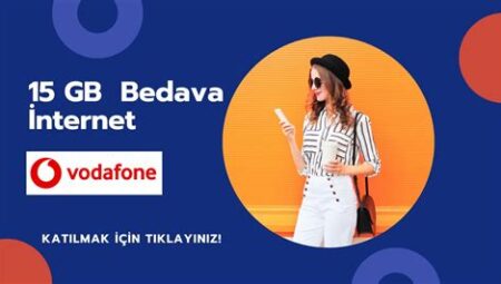 Vodafone Cep Lira Yükle Bedava İnternet Kazan