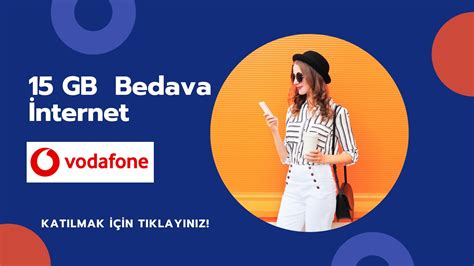 Vodafone Cep Lira Yükle Bedava İnternet Kazan